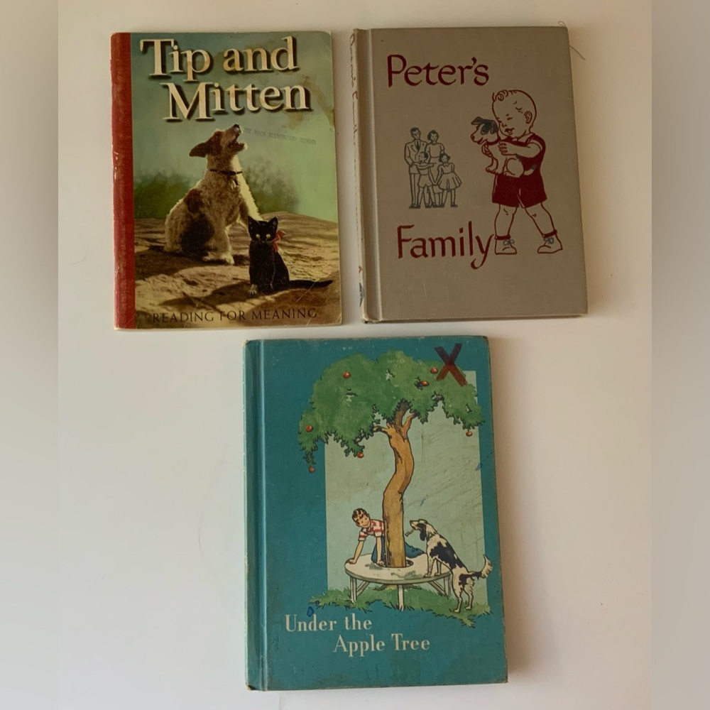 Set of 3 Vintage Children’s Readers